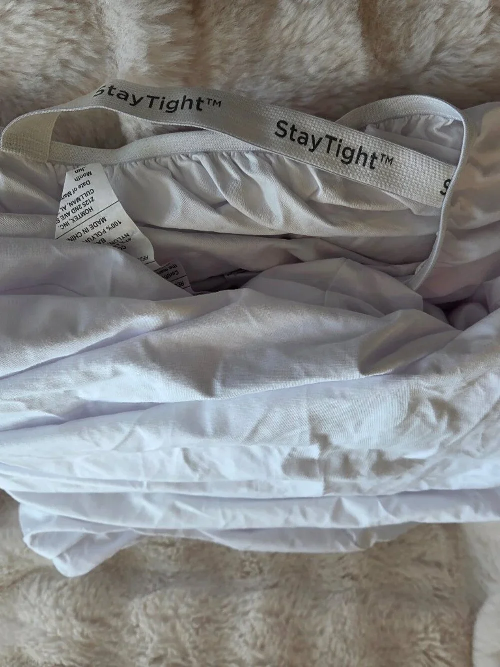 Tempur-Pedic TEMPUR-Protect Breeze° Mattress Protector White Split King